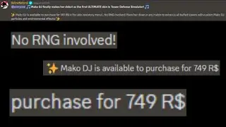 The TDS Mako DJ Update Experience.