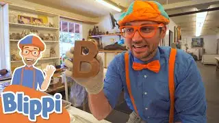 Blippi Makes Candy At The Chocolate Factory! | Fun & Educational Videos For Kids