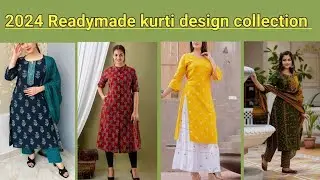 Latest Readymade kurti design collection 2024 #readymade #kurtidesign #suitcollection