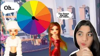 Doing A DTI COLOR WHEEL CHALLENGE 🌈
