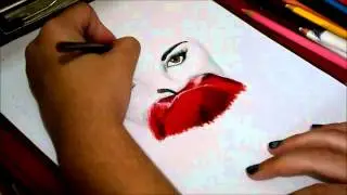 Once upon a Time (Evil Queen) speed drawing