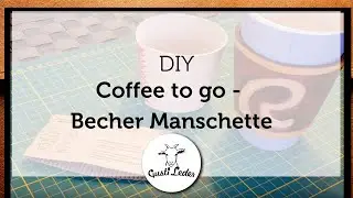 Coffee to go | DIY Kaffebecher | Basteln mit Leder | Zero Waste