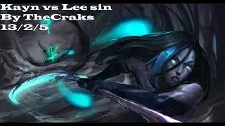 League of Legends !! Temporada 8 !! ✔ ✔ Kayn Jg Vs Lee Sin ✔ ✔ Ranked Plata V !! By: TheCraks !!