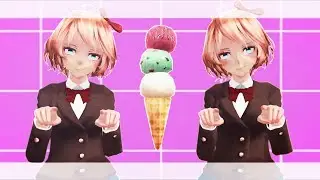 [MMD x DDLC] Ice Cream Cake MEME + Original Motion DL