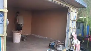 Day 8 of 5mtr x 3.5mtr garden room build