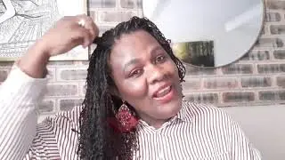 COMO ME COLOCO MI EXTENCION VIEJA DE 5 AÑOS.En mi pelo AFRO CORTO