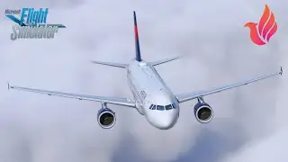 MSFS | First flight with REX Atmos! Delta A320 to La Guardia