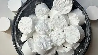 #ASMR Big Chunks Of Bakingsoda Crush