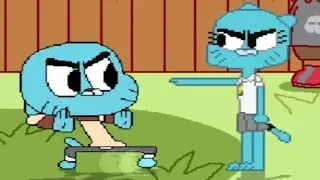NICOLE WATTERSON TEACHES HER SON GUMBALL A LESSON | FUNNY GAMING