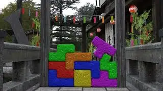 Tetris Softbody On The Bridge