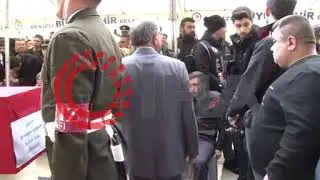 İdlib şehidi Uzman Onbaşı Armağan Akman son yolculuğuna uğurlanıyor