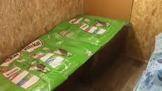 Дачные лайфхаки  Полиэтиленовое покрывало для хозяйства из мешков от китикета за 15 минут