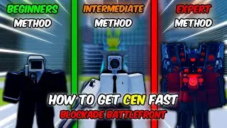 Blockade Battlefront | How To Get CEN FAST in Blockade Battlefront!!