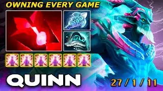 Quinn LESHRAC [S Tier MID 7.35d] - Full Gameplay Dota Class