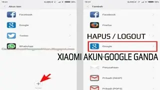 Cara Hapus Akun Google Ganda di Hp Xiaomi