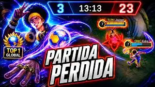 IMPOSSIBLE MATCH WITH VERY BAD TEAMMATES! BRUNO TOP 1 GLOBAL 85.5% WINRATE! | MOBILE LEGENDS