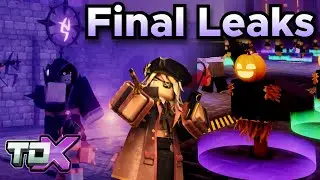 TDX Final Halloween Leaks #79 (Night 1, Pirate Commander, Scarecrow, More) - Tower Defense X Roblox