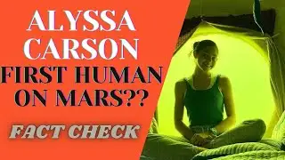 Alyssa Carson the first human being going to the MARS mission? | Fact Check🚀🤔🚀🤔