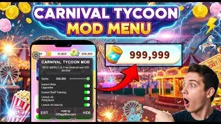 Carnival Tycoon Hack Unlimited Spins for iOS and Android
