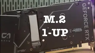 Why does this GPU have an M.2 slot?! Reviewing the Asus Dual 4060 Ti.