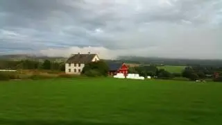 Norway. Driving  back from snosa