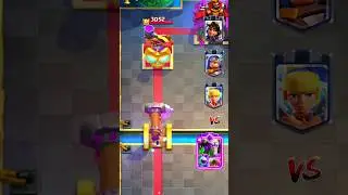 Evo Battle Ram + Evo Ice Spirit 🥶🥶 #clashroyale #gaming #shorts