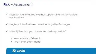 Disaster Recovery Planning Step 2: Risk Assessment