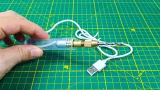 Making a Usb Drill from a Syringe