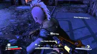 Borderlands - talking with some people in New Heaven