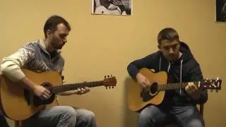 Когда твоя девушка больна - Кино (соло кавер на гитаре) ноты и табы