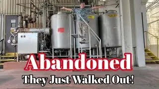 This Milk Processing Plant Looks ABANDONED!Frozen in Time!