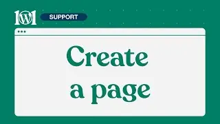 Create a page | WordPress.com Support