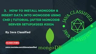 3.How to Install mongosh & Insert Data into MongoDB Using CMD(After MongoDB Server Setup)