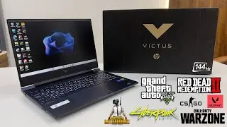 HP Victus 2025 - i5 13420H + RTX 4050 - Unboxing + 7 Games Tested ⚡