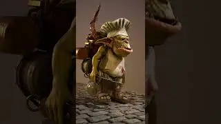3D Fantasy Creature made by Vanessa Mai @PixlVisnAcademy | #animation #3D #vfx