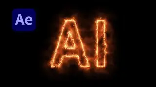 Create Fire Text Animation in After Effects