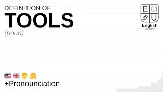 TOOLS meaning, definition & pronunciation | What is TOOLS? | How to say TOOLS