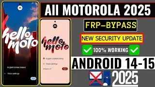 Motorola/Moto FRP Bypass 2025 — Remove FRP Android 14/15 Without PC (Step-by-Step)