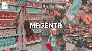 Magenta Preset | No Password | Free DNG File Lightroom Preset Tutorial 2021 | CA EM