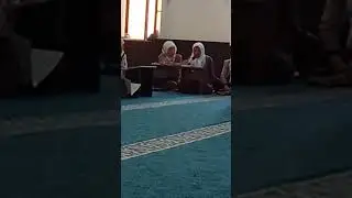 Кара таш айылындагы аялдар арасында куран окуу боюнча жарыш.