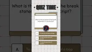 JavaScript Quiz Time