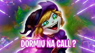 DORMINDO NA CALL - LEAGUE OF LEGENDS