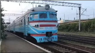 ЭР9П-195 с поездом №6047 Львов-Тернополь