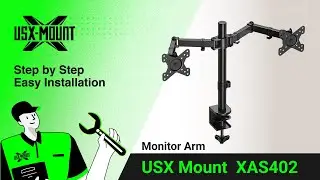 XAS402 USX Mount - Monitor Arm | Installation Video