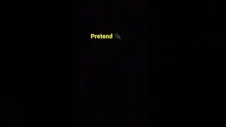 #sad #sadsong #pretend