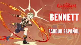 Presentacion de Personaje Bennett Español Latino | Genshin Impact | Fandub Kinan