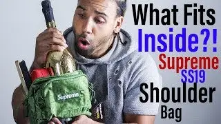WHAT FITS INSIDE SUPREME SS19 SHOULDER BAG