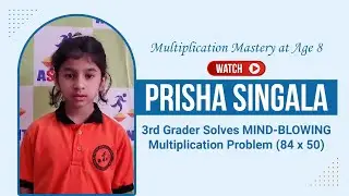 Mastering Multiplication Tables with Prisha Singla | #amazing #abacus #incredible