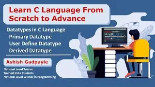 #5 What is Datatype in C Language | Primary Datatype | User Define Datatype | Derived Datatype