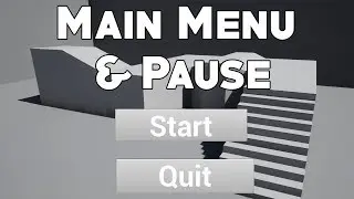 UE4 Tutorial: Main Menu & Pause